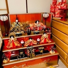 京雛3段飾りの画像