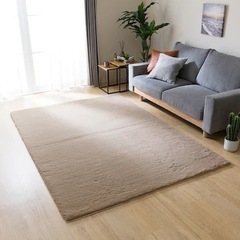 ニトリ　アクセントラグ　ウサギ2 140×200の画像