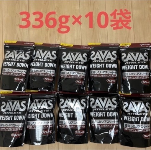 ザバス プロテイン ソイプロテイン チョコレート味336g×10袋