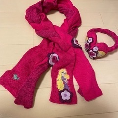 マフラー　耳当て