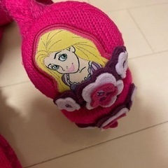 マフラー　耳当ての画像