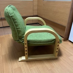やさしい座椅子　山善の画像