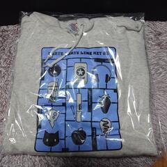 【受渡者決定】【値下げ不可】パーカー　食べ物等の柄