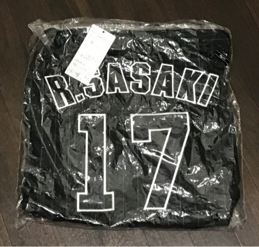 【千葉ロッテ　佐々木朗希】完全試合達成時デザイン　レプリカユニフォーム　未開封品（開封後の写真は参考商品です）