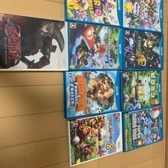 WiiU ソフト10個セット‼︎ リモコン三つおつけ致します。の画像