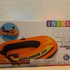 INTEX BOAT エクスプローラー200ボートセットの画像