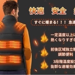 新品未使用　電熱ベスト　XXLの画像