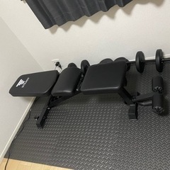 トレーニングベンチ+ジョイントマット
