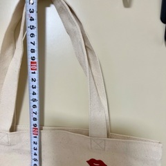 【値下げ・新品未使用】　KISS,TOKYO くっきーコラボのトートバッグの画像