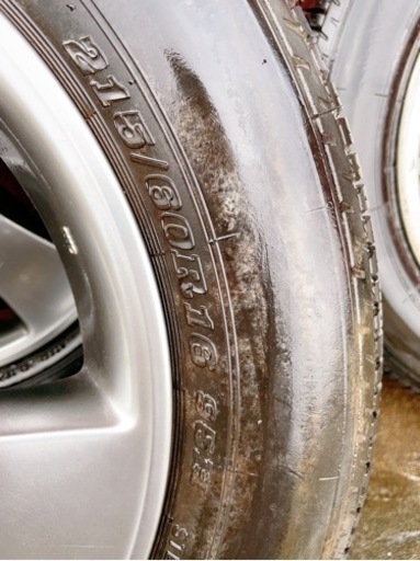 鹿屋市★ダンロップ 215/60R16 /トヨタ純正 5穴 4本バリ山　超美品