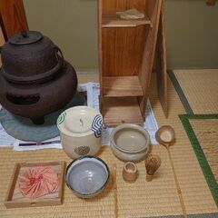 お茶の道具一式（価格改定）の画像