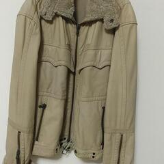 Italy製本革　メンズ中古ジャケット