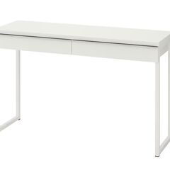 【11日まで限定あげます】IKEA BEST BURS ベストー ブルシュ デスク PCデスク ホワイトの画像