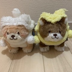もちしば　ぬいぐるみ　2個セット