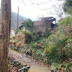 山梨県大月市で築100年の古民家があります。水道は湧水が常に供給されている家で水道代は無料＋おいしいく健康的。お風呂は灯油の給湯器でも薪でも併用でも可能。日当たりはかなり良いのでソーラー発電も設置さえすれな可能なので、オフグリット生活をしてみたい方は掘り出し物です。畑や柚子の木も敷地内にあります。駐車場はないですが、軽であれば車庫証明は不要のようです。隣に小川が流れ、大きめの川までも徒歩1分です。きのこ狩りのメッカも車で30分程度の場所です。ご興味のある方はご連絡ください。家賃30000円です - 賃貸（マンション/一戸建て）
