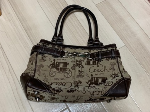 COACHI ハンドバッグ　ホースアンドキャリッジ