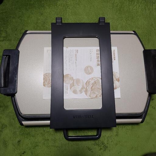 東芝　ホットプレート　美品　HGK-12WK