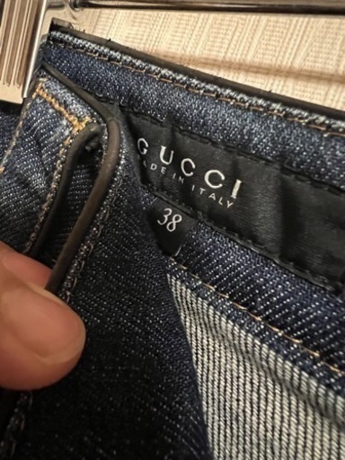 GUCCI フレアデニムパンツ