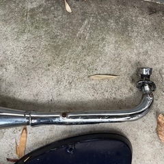 スーパーカブ　純正マフラー