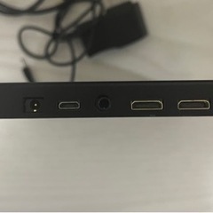 ミニディスプレイ HDMIケーブル 充電器付きの画像