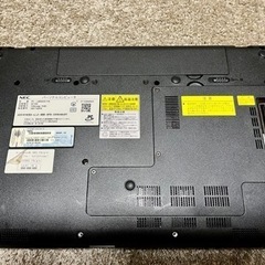 【取引予定】【ジャンク】PC-LS550ES1YBの画像