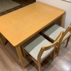 ニトリ　ダイニングテーブルセット