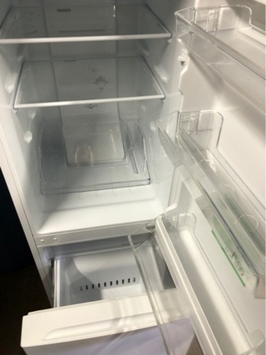 5KM 以内配送無料　2021年式　ヤマダ電機 2ドア冷蔵庫 (156L・右開き) ホワイト YRZF15G1