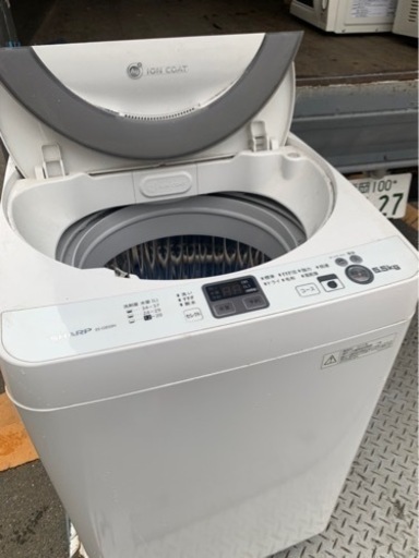 5KM以内配送無料 ５KGシャープ SHARP ES-GE55N-S [全自動洗濯機