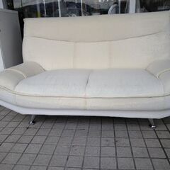 表面ハゲ 2人掛け ソファー  わけあり 二人掛け ソファーの画像