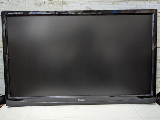 iiyama　ProLite E2282HS(21.5型)ノングレア(非光沢)　電源ケーブル付
