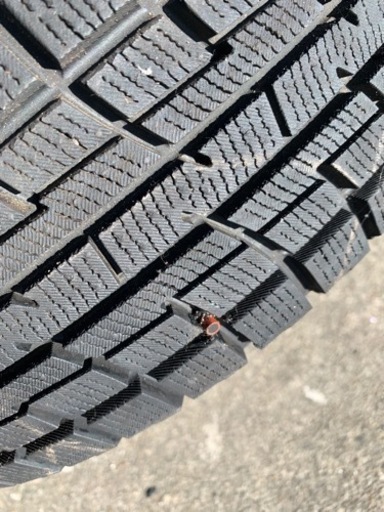 極上　バリ溝　ほぼ新品激古タイヤ　スタッドレス　マルチ穴アルミホイール　13インチ　軽自動車用