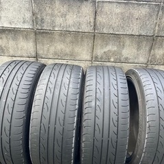 18インチ　8.0J アルミホイール　PCD114.3 5穴　+42 レオニスの画像
