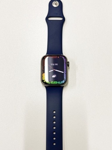 アップル ウォッチ7stainless steel セルラー45mmモデル