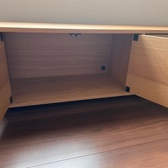 無印良品】テレビ台(スタッキングキャビネット・Bセット／オーク材)