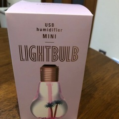 ミニUSB加湿器　ライトバルブ