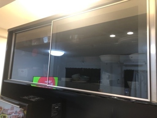 ※※【取引日指定有】※※ダイニングボード エブリー 140 BLACK 食器棚