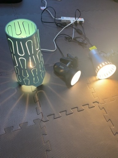 間接照明 3点セット 電球つきIKEA など