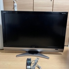 シャープ　AQUOS テレビ　液晶　処分　無料　38？　40？