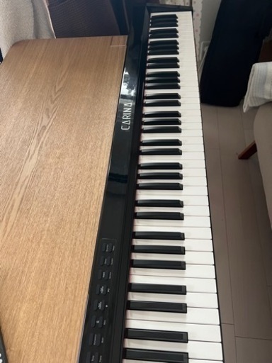 電子ピアノ(ケース、スタンド付き)