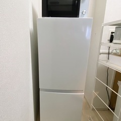 決まりました] 2020年製 TAGlabel by amadana 冷蔵庫 AT-RF150-WH 2