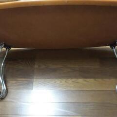 おしゃれな折りたたみ式ローテーブルの画像