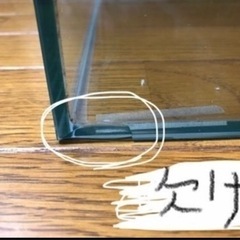 （取引成立）ガラス水槽60cm レグラスフラットの画像