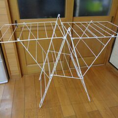 多機能スタイル物干し 室内物干し ハンガーラック スリム収納 