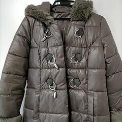 レディース★冬用ダウンジャケット、コート★フェイクファーつきの画像