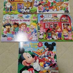 Fisher price　クラブハウス　絵本　５冊セット　英語