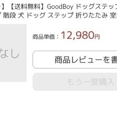 SUV用ドッグステップ　1度のみ使用の画像