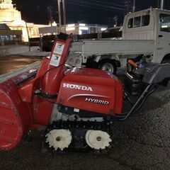 メンテナンス済!! HONDA ホンダ ハイブリッド除雪機 スノーラ i HSS1170i 389cm3 10馬力の画像