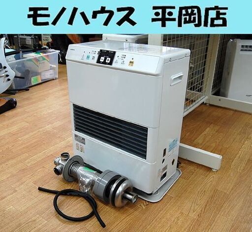 FF式ストーブ 2016年製 コロナ FF-VG4215S 温風式 シルバー系