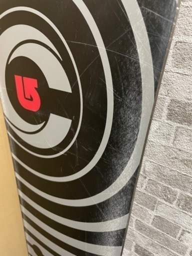 burton スノーボード　板　メンズ　153cm カバー付き