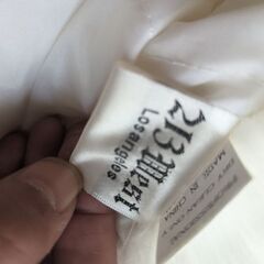 ■フェイクファーJK美品白■